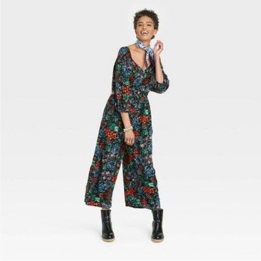 Know Rose Floral Romper
